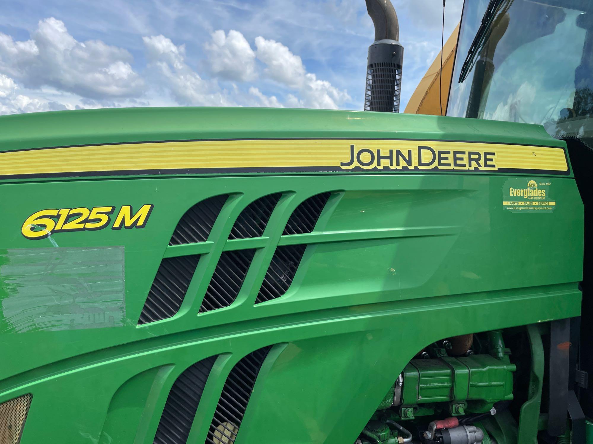 2013 John Deere 6125M 4WD Slope Mower Tractor