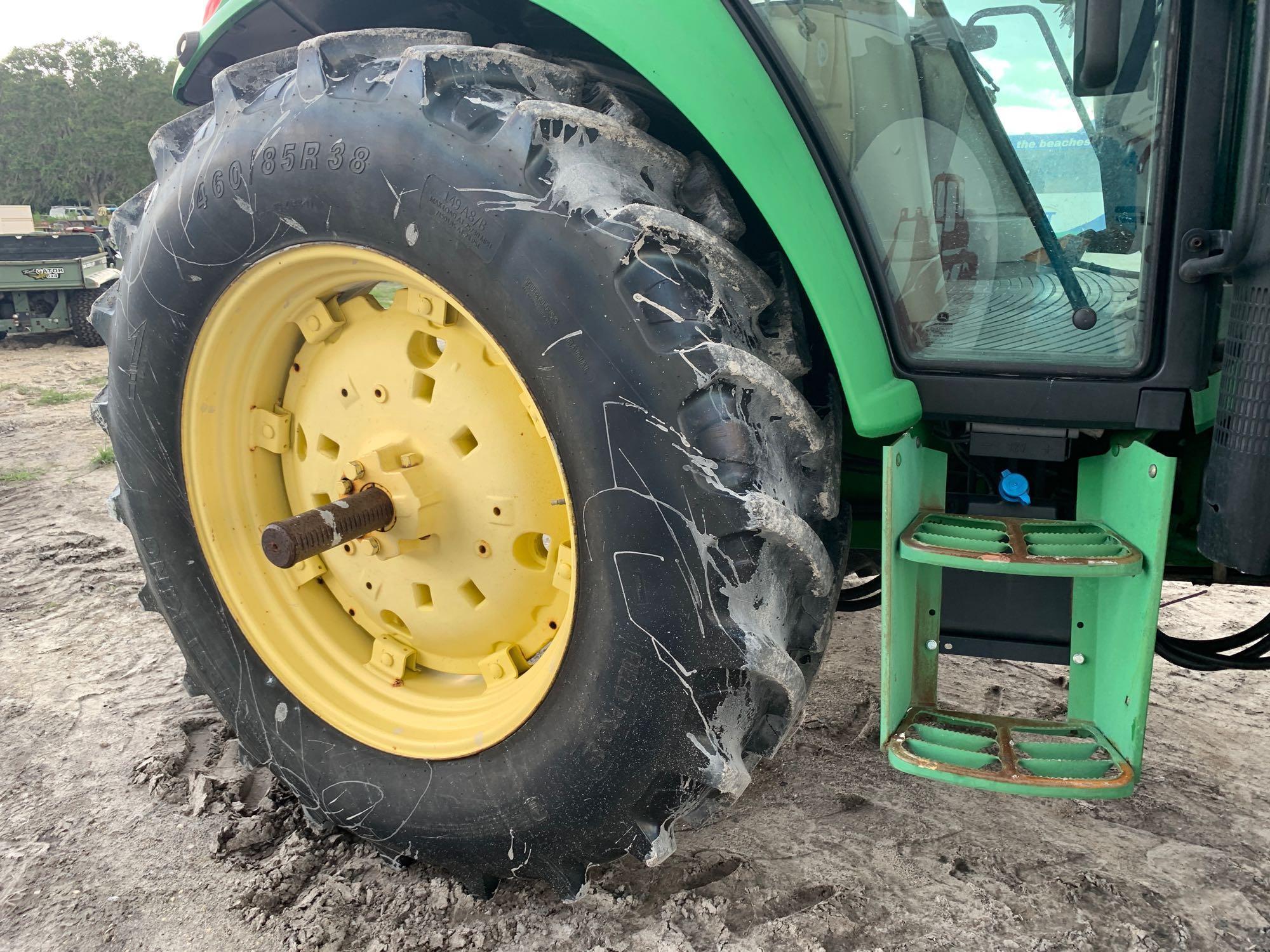 2013 John Deere 6430 4WD Front Loader Tractor