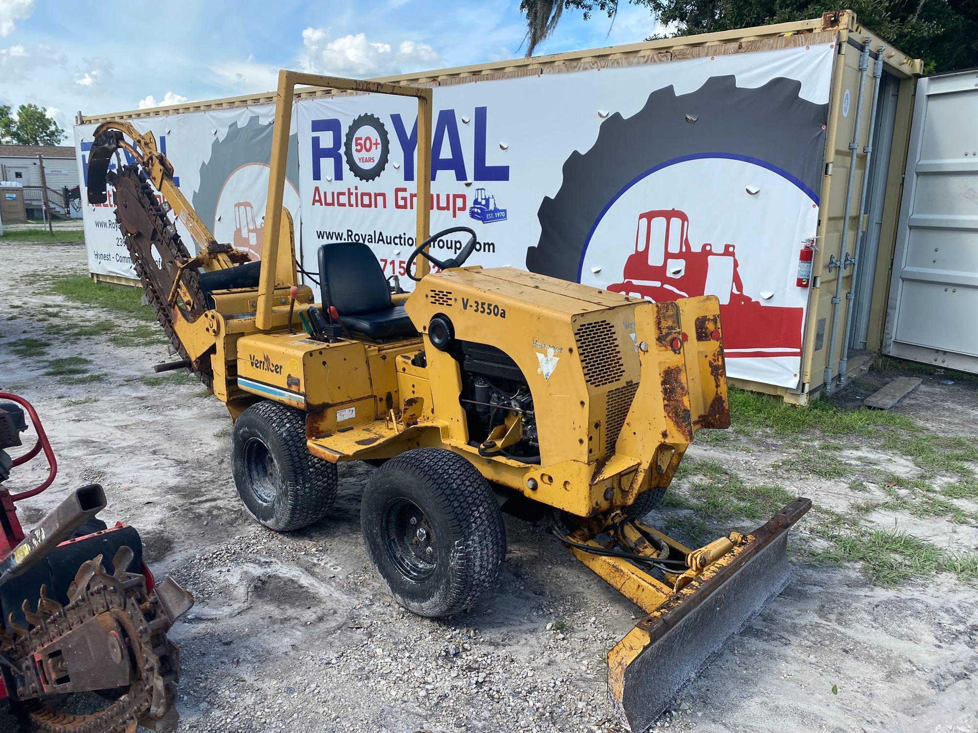 Vermeer V-3550a 4x4 Trencher