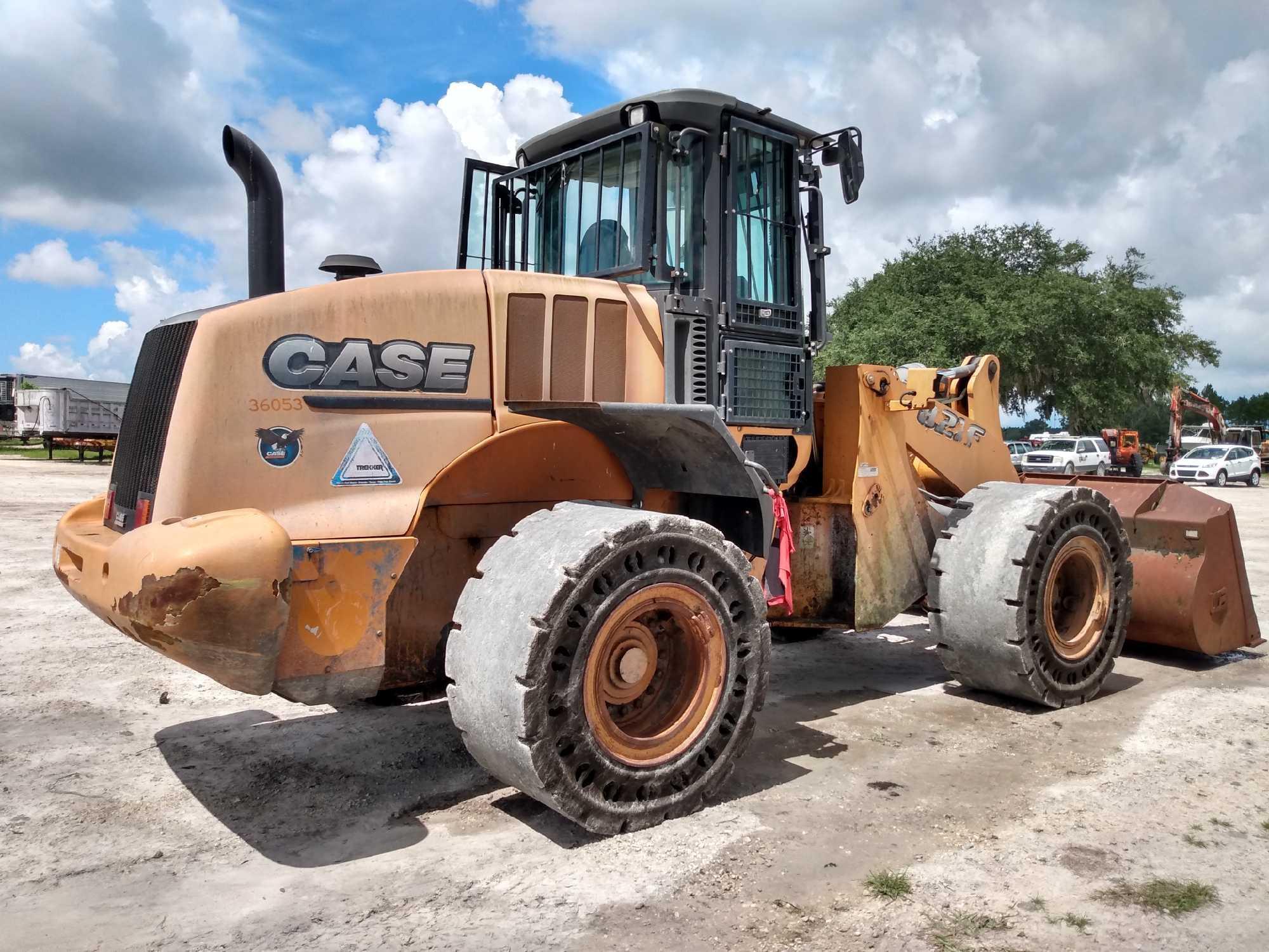 2012 Case 821F 4YD Articulated Wheel Loader VIDEO