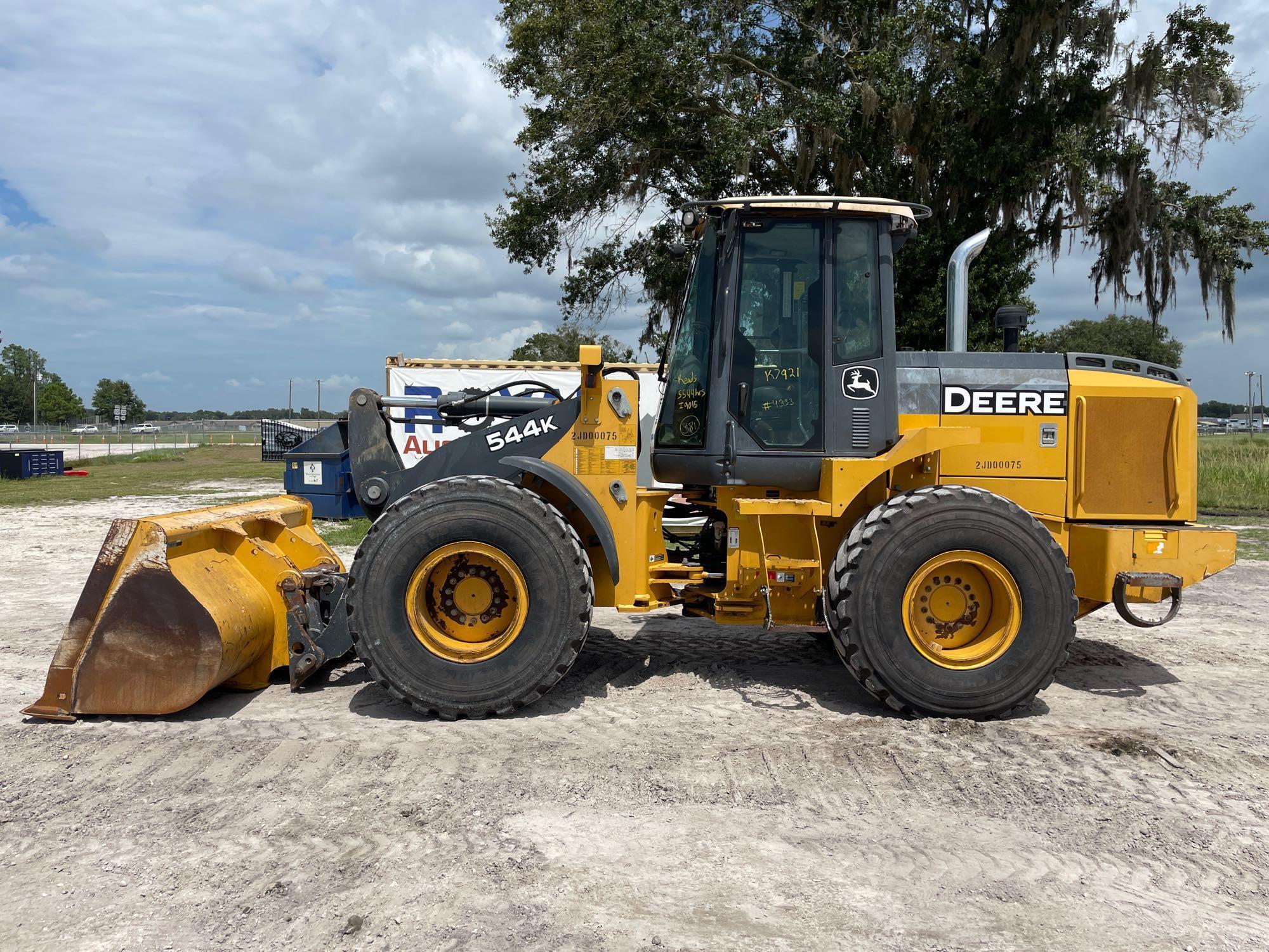 2015 John Deere 544K Articulated Wheel Loader