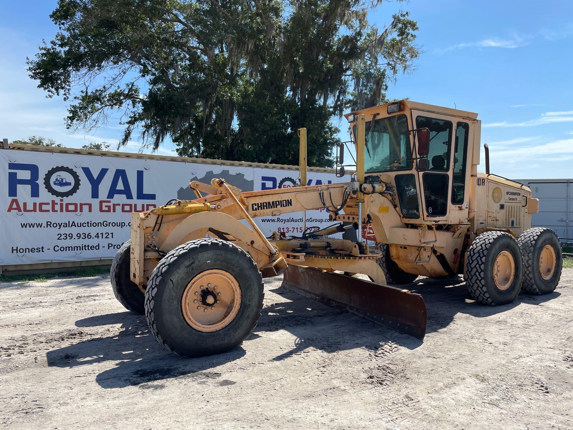 Champion 710A Series 4 Motor Grader