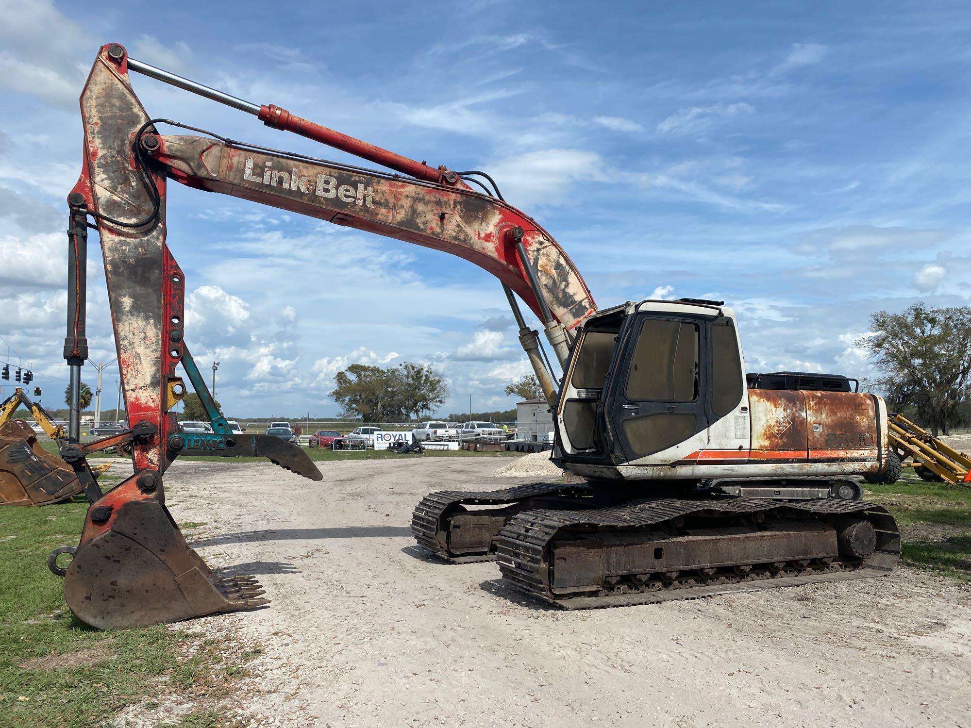 1998 Link Belt 2800 Quantum Hydraulic Excavator