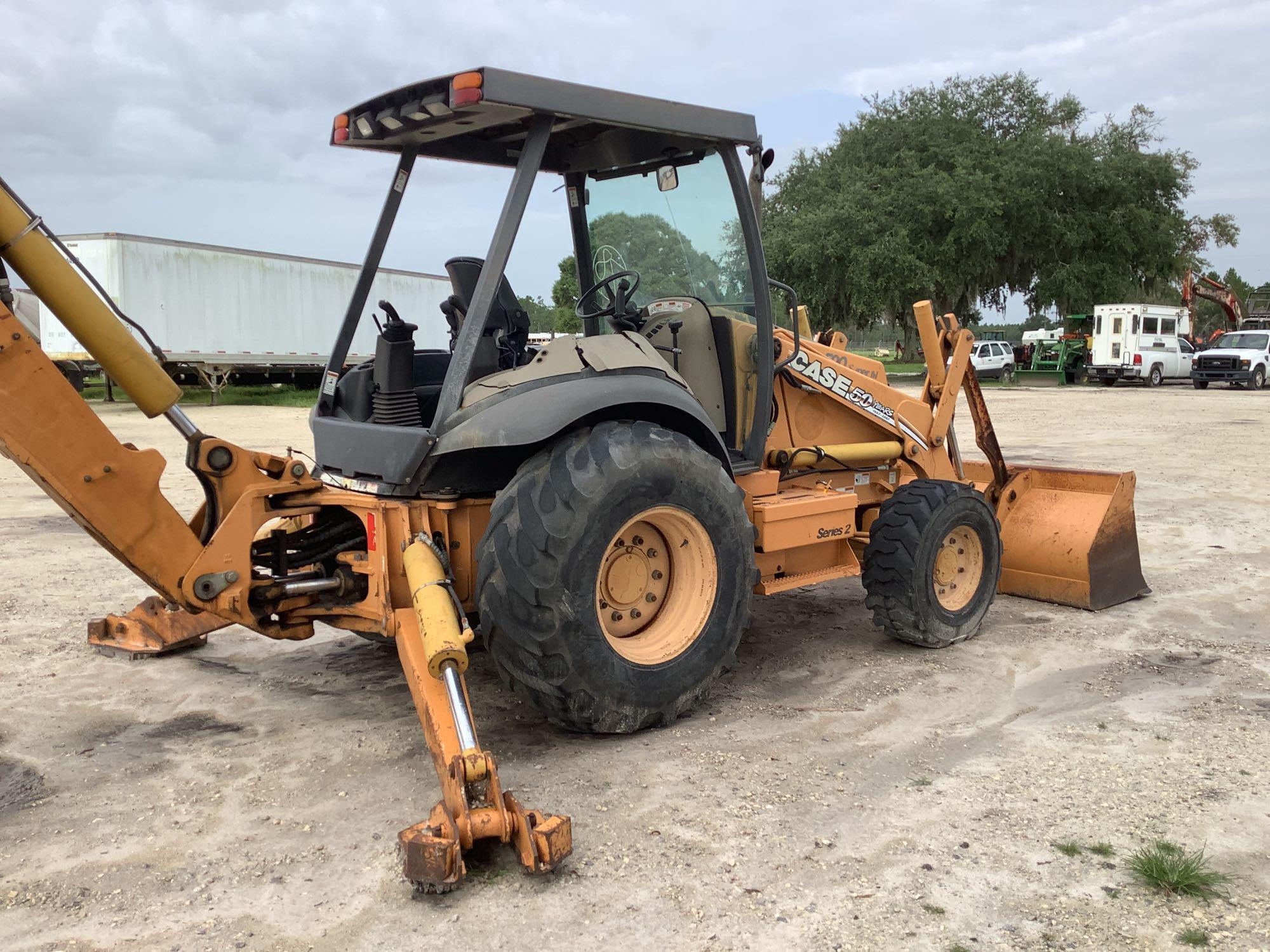 2007 Case 590 Super M Series 2 Extendahoe 4x4 Backhoe Loader