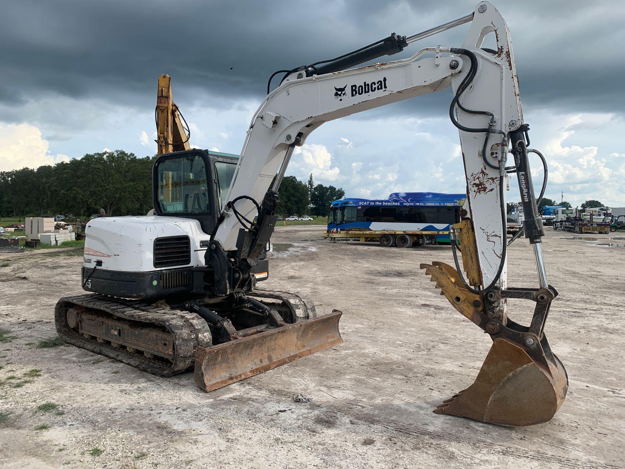 2013 Bobcat E85 Hydraulic Midi Excavator