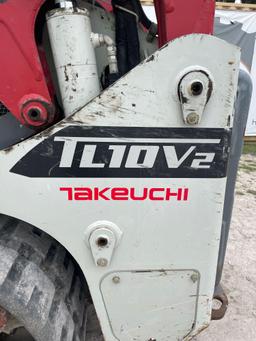 2018 Takeuchi TL10V-2 Skid Steer Track Loader