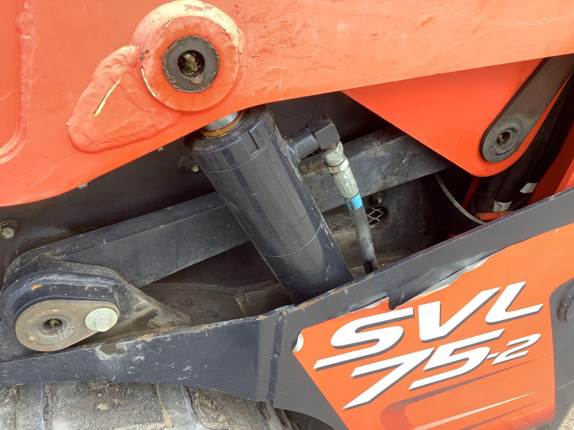 2018 Kubota SVL75-2 Skid Steer Track Loader