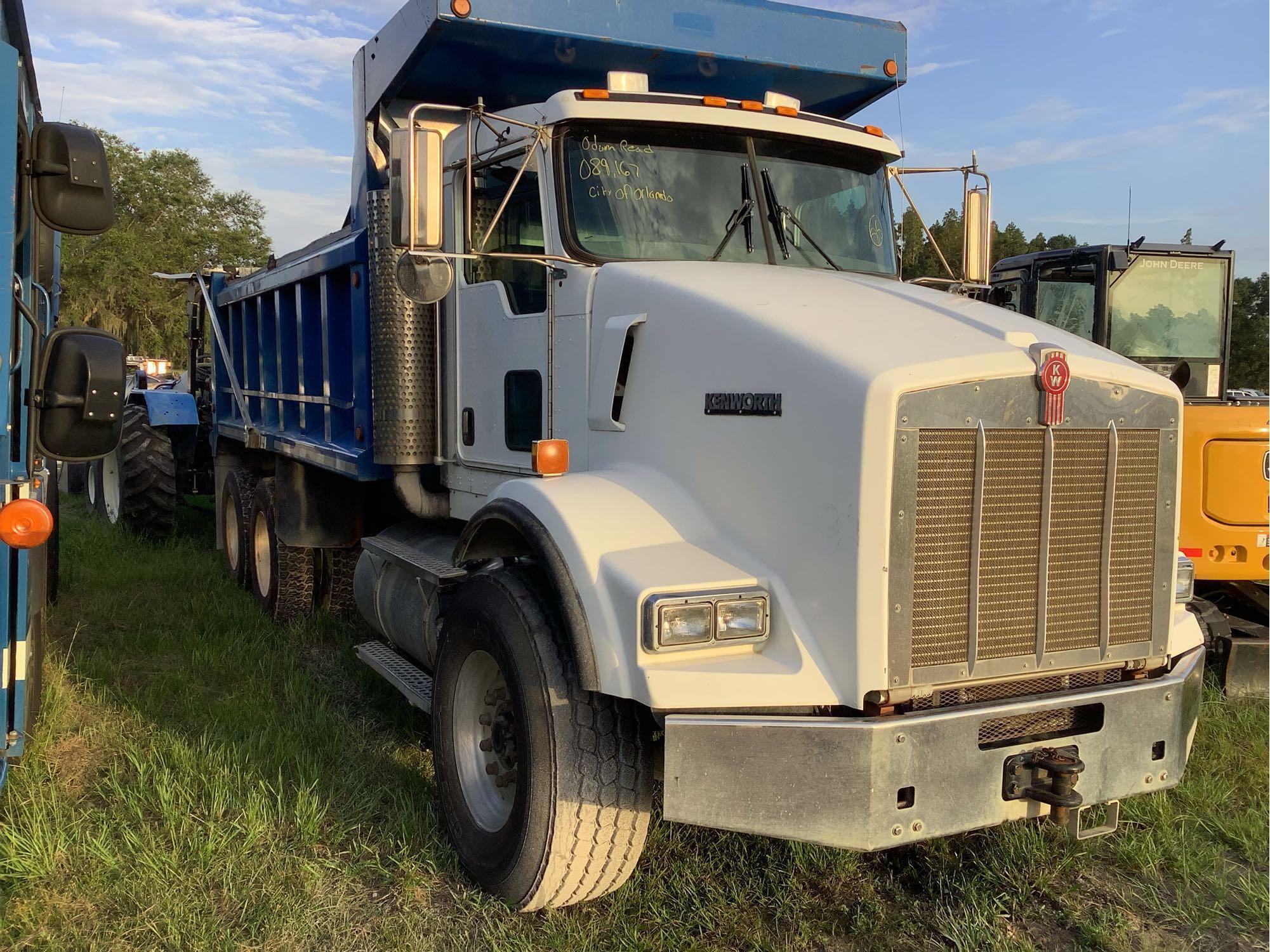 2007 Kenworth T800 T/A Dump Truck