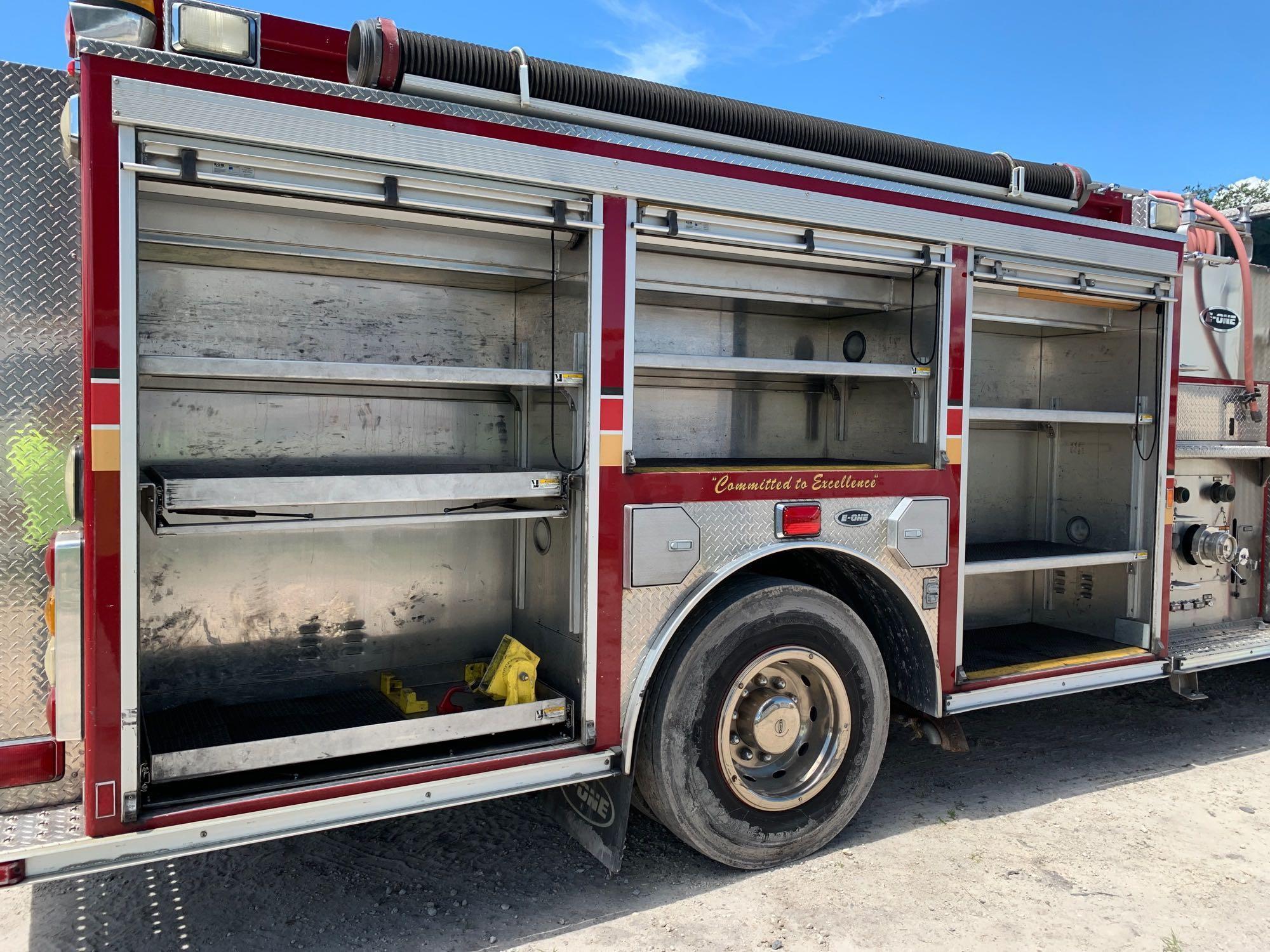 2007 E-One Typhoon Fire Truck