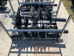 Unused JCT Skid Steer Auger and Bits