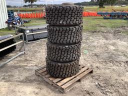 Unused Four Wide Wall 33x15.5-16.5 Off-Road Tires