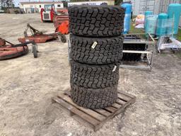 Unused Four Wide Wall 33x15.5-16.5 Off-Road Tires