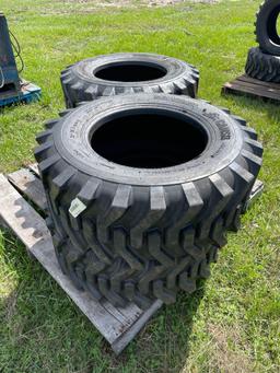 Four Unused Camso 12-16.5 Skid Steer Tires