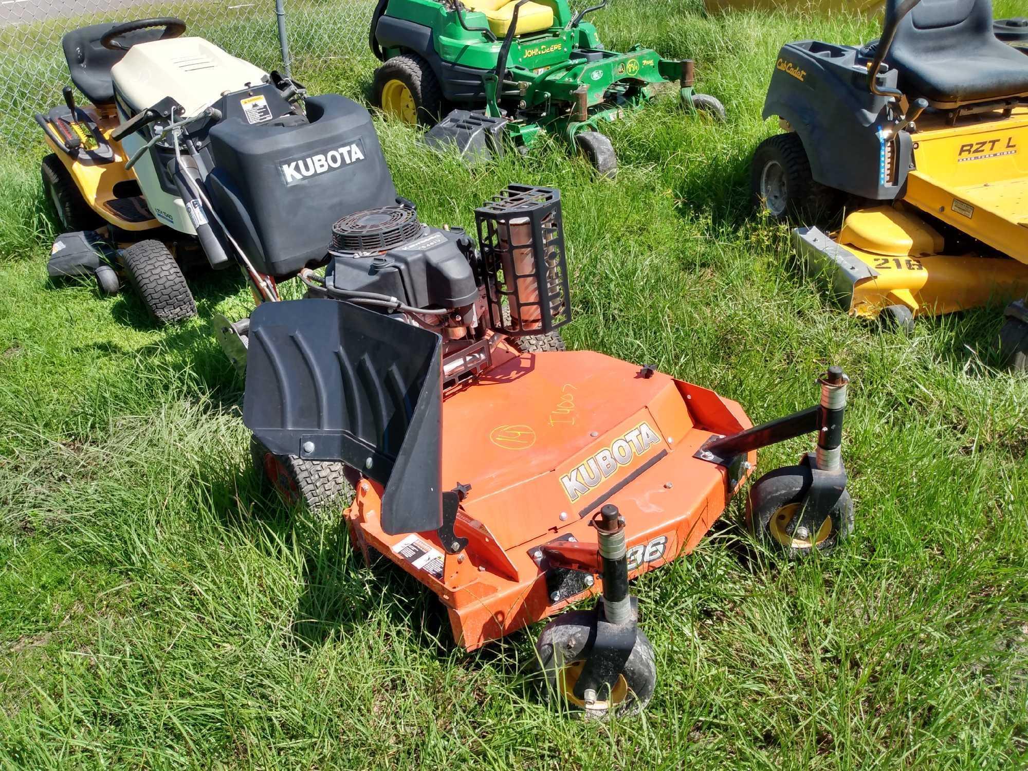 2015 Kubota WG14-36 Self Propelled Commercial Mower