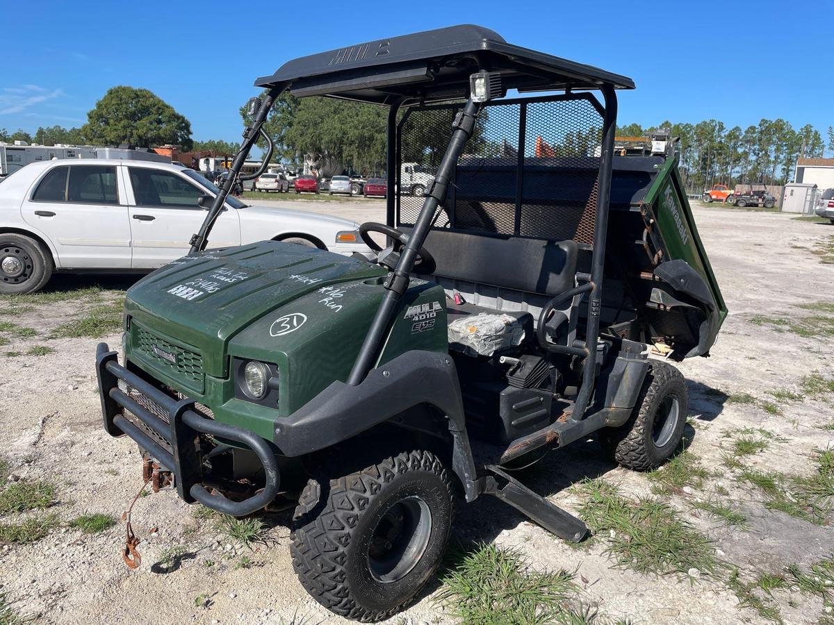 2017 Kawasaki Mule 410 4x4 Dump Utility Cart