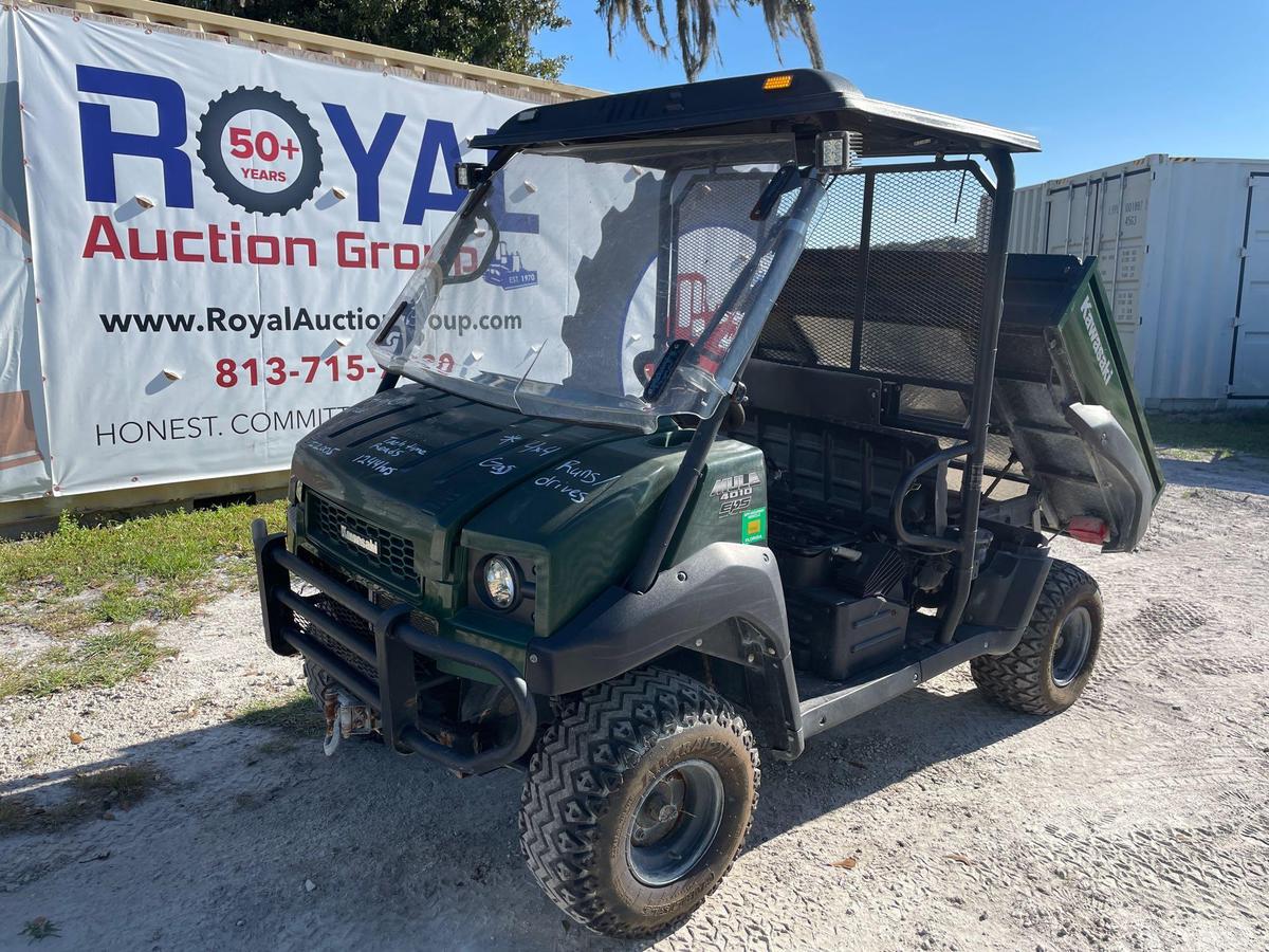 2017 Kawasaki Mule 4010 4x4 Dump Utility Cart