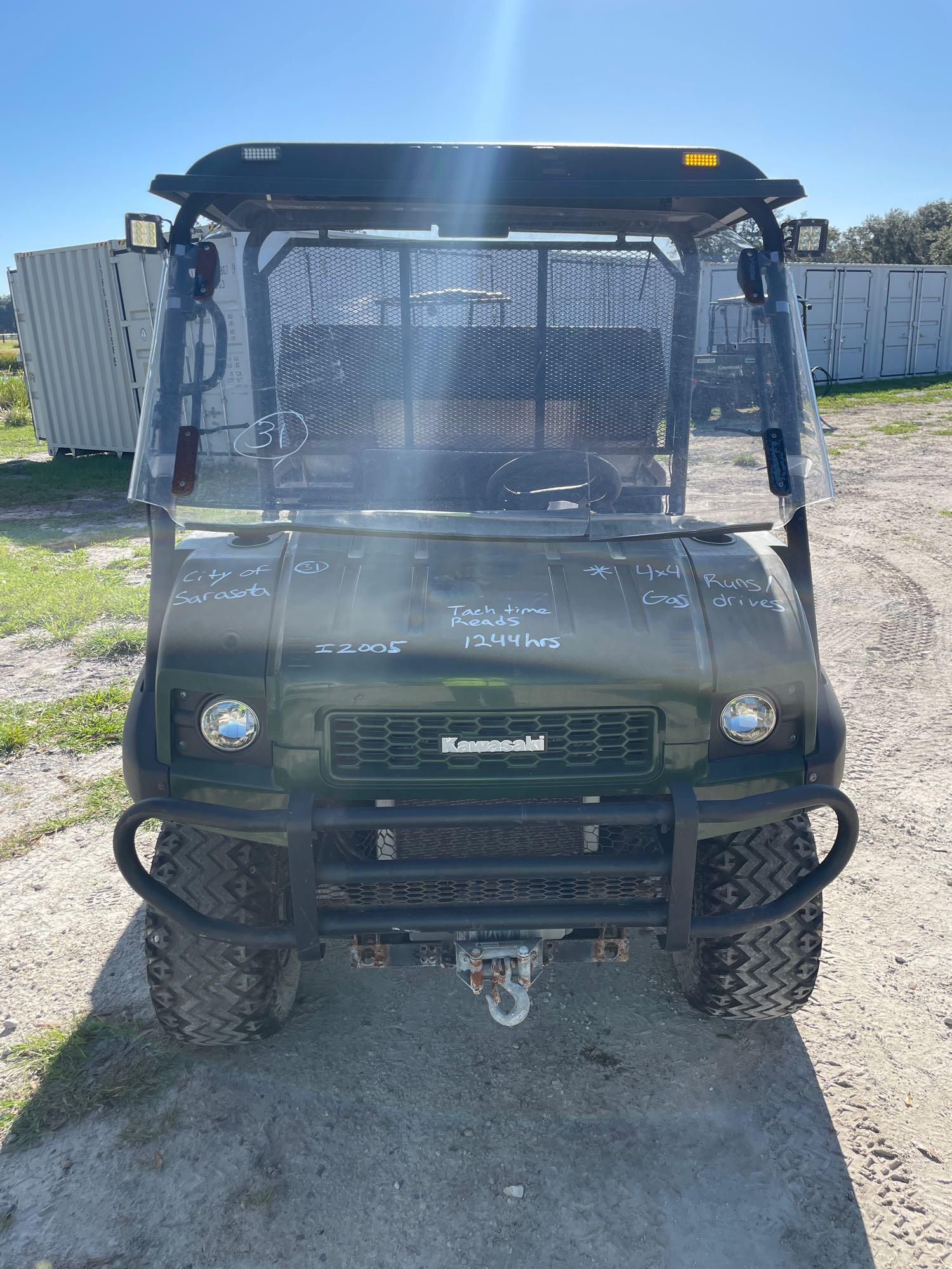 2017 Kawasaki Mule 4010 4x4 Dump Utility Cart