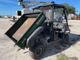 2017 Kawasaki Mule 4010 4x4 Dump Utility Cart