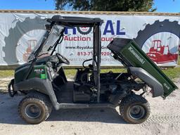 2017 Kawasaki Mule 4010 4x4 Dump Utility Cart