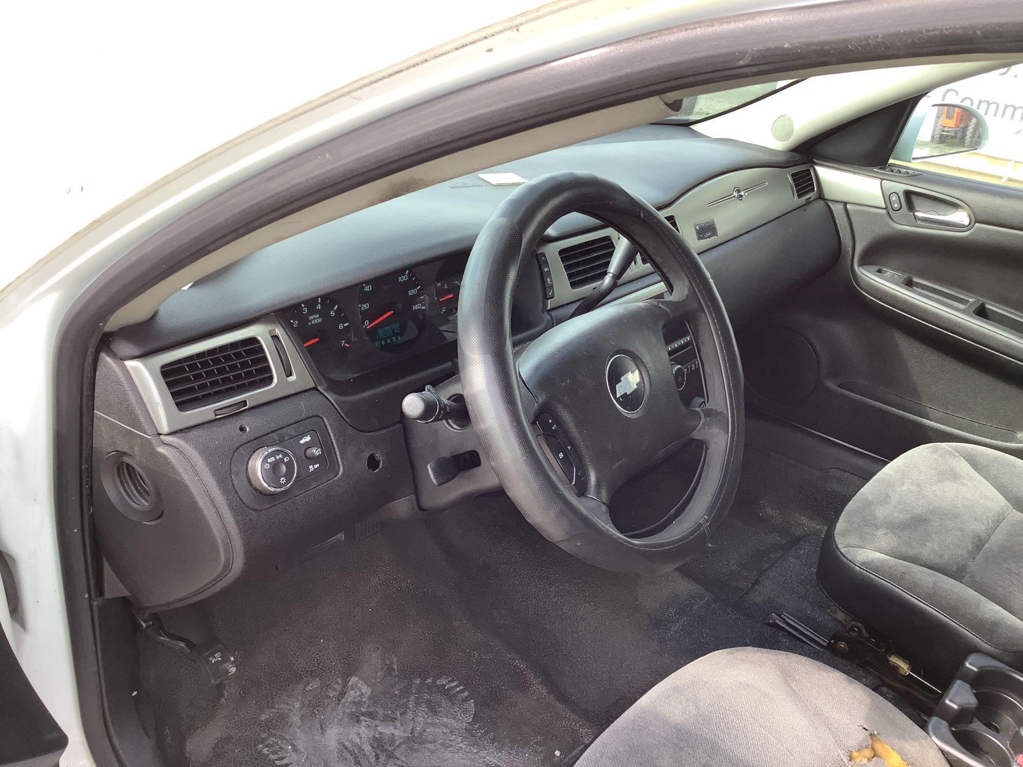 2012 Chevrolet Impala 4-Door Police Cruiser