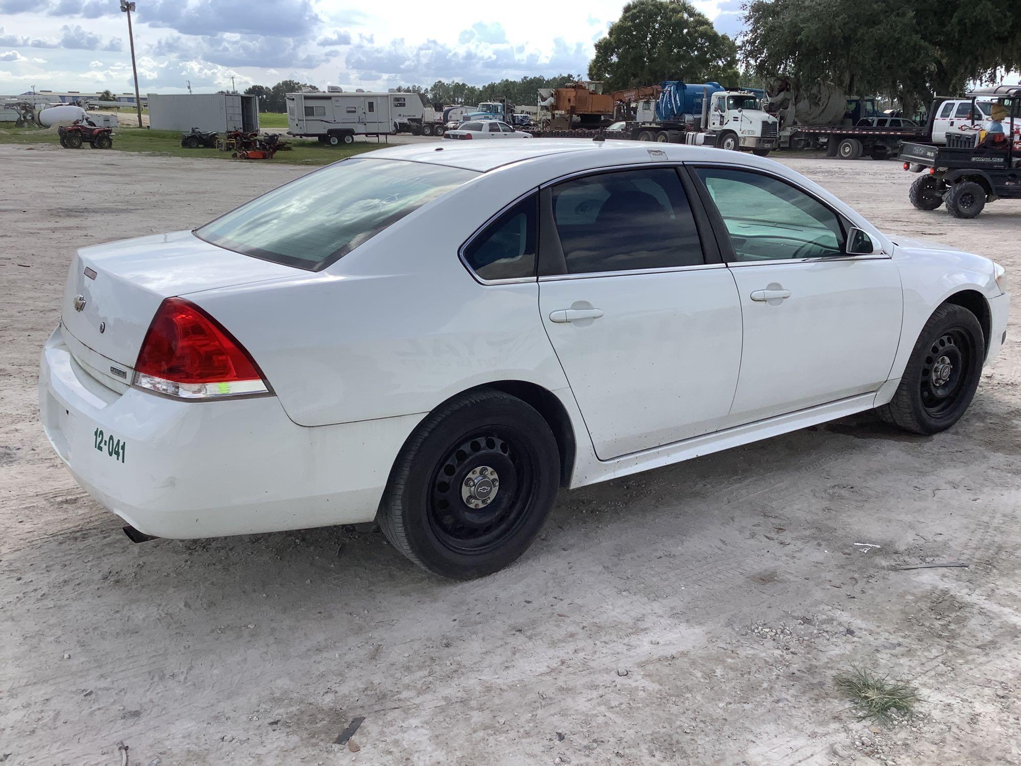 2012 Chevrolet Impala 4-Door Police Cruiser