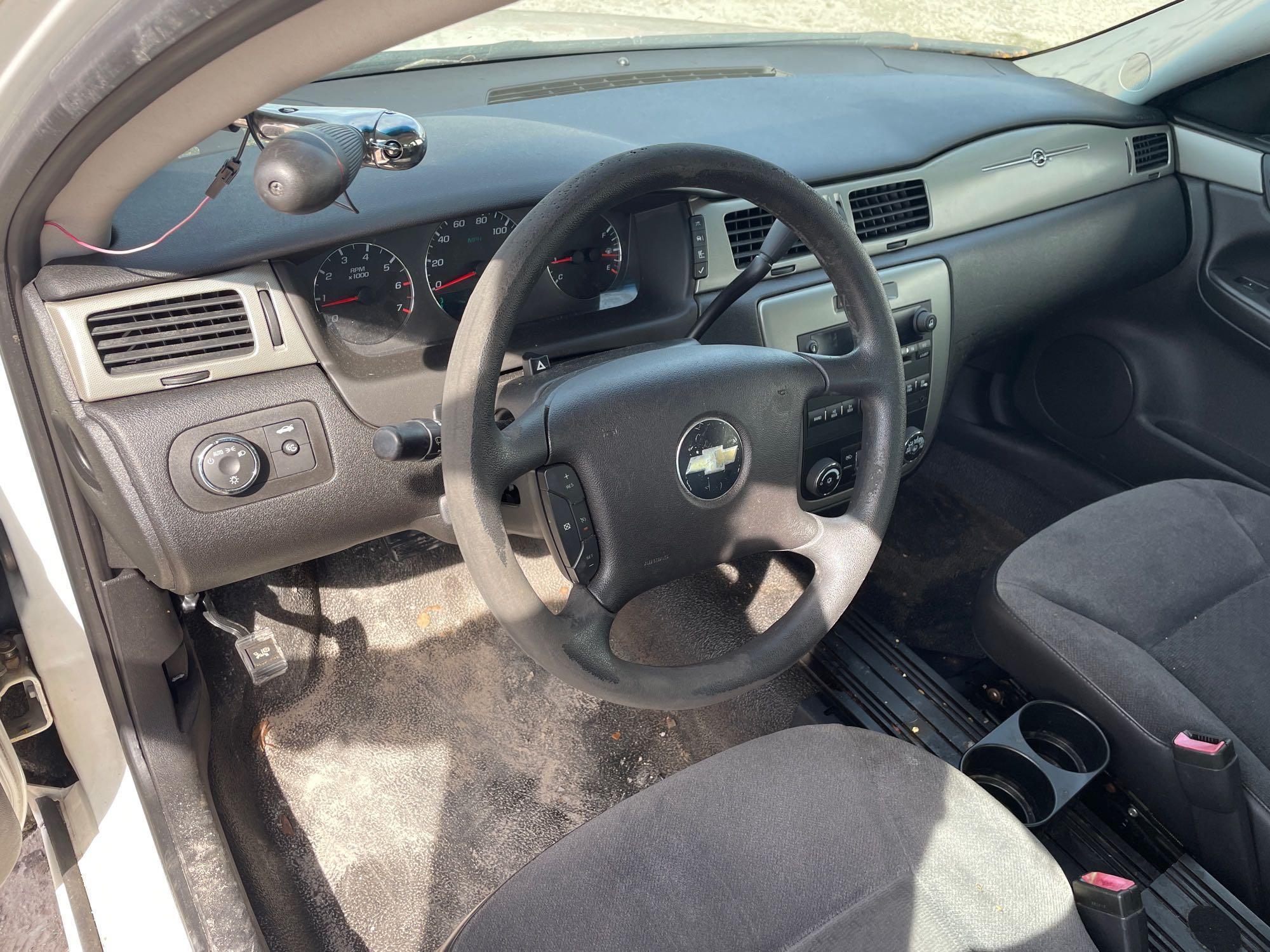 2009 Chevrolet Impala 4-Door Police Cruiser