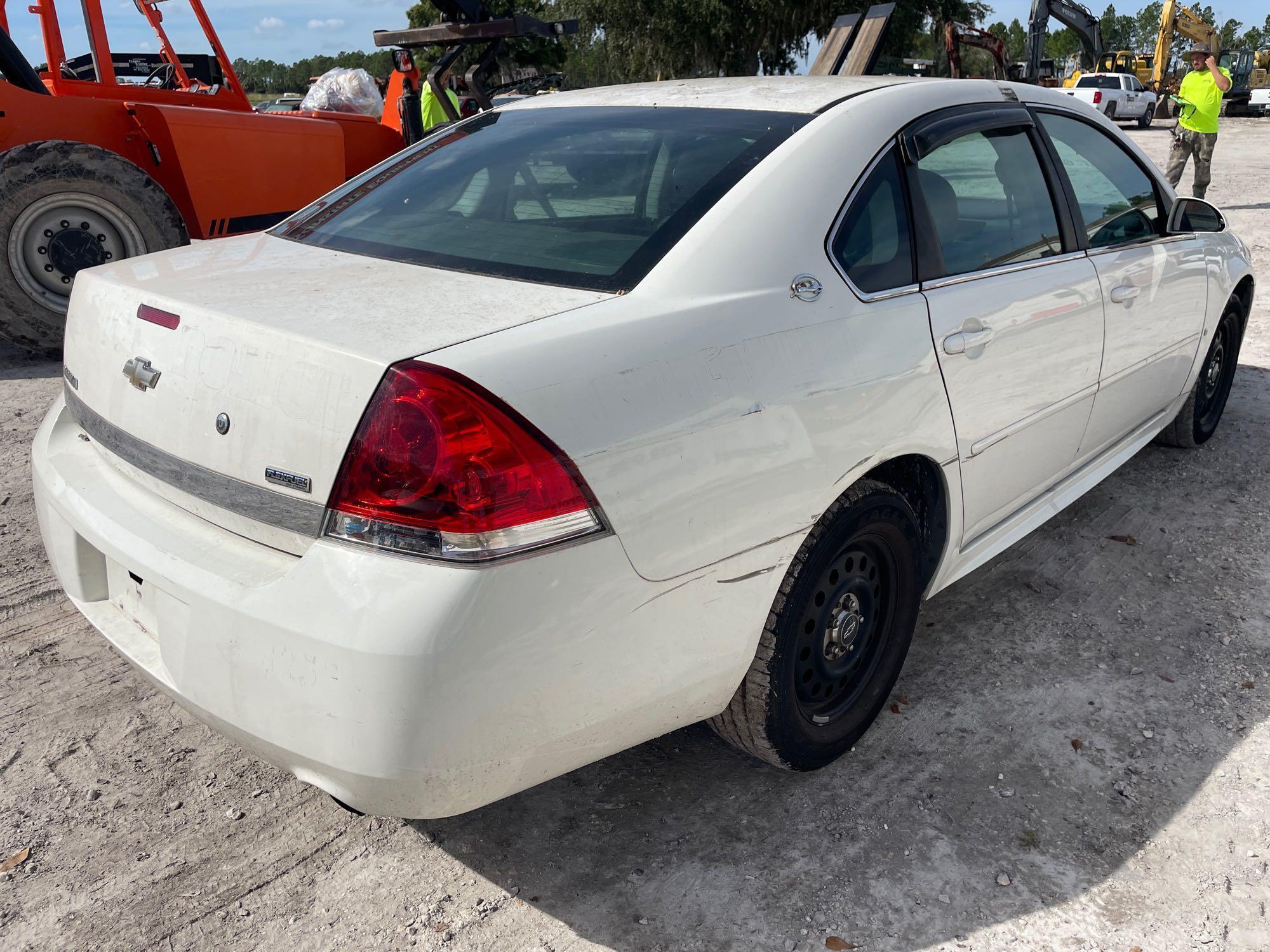 2009 Chevrolet Impala 4-Door Police Cruiser