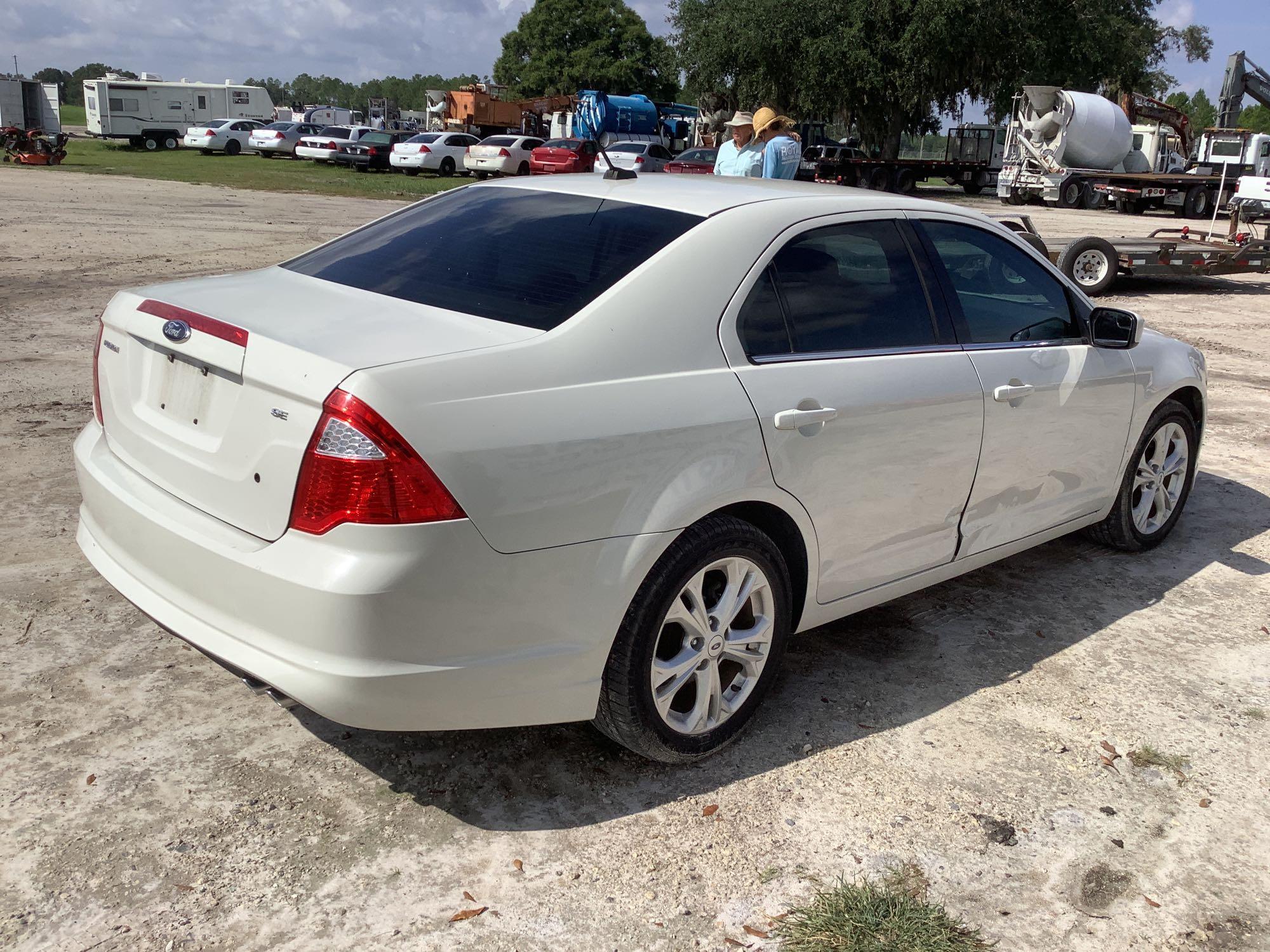 2012 Ford Fusion 4-Door Sedan