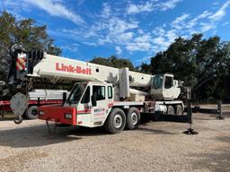 2011 Link Belt HTC 8690 90 Ton All Terrain Hydraulic Truck Crane VIDEO