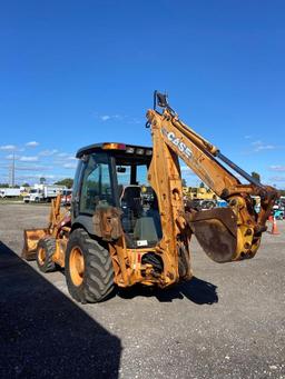 Case 580 Super M 4WD Loader Backhoe Extend A Hoe