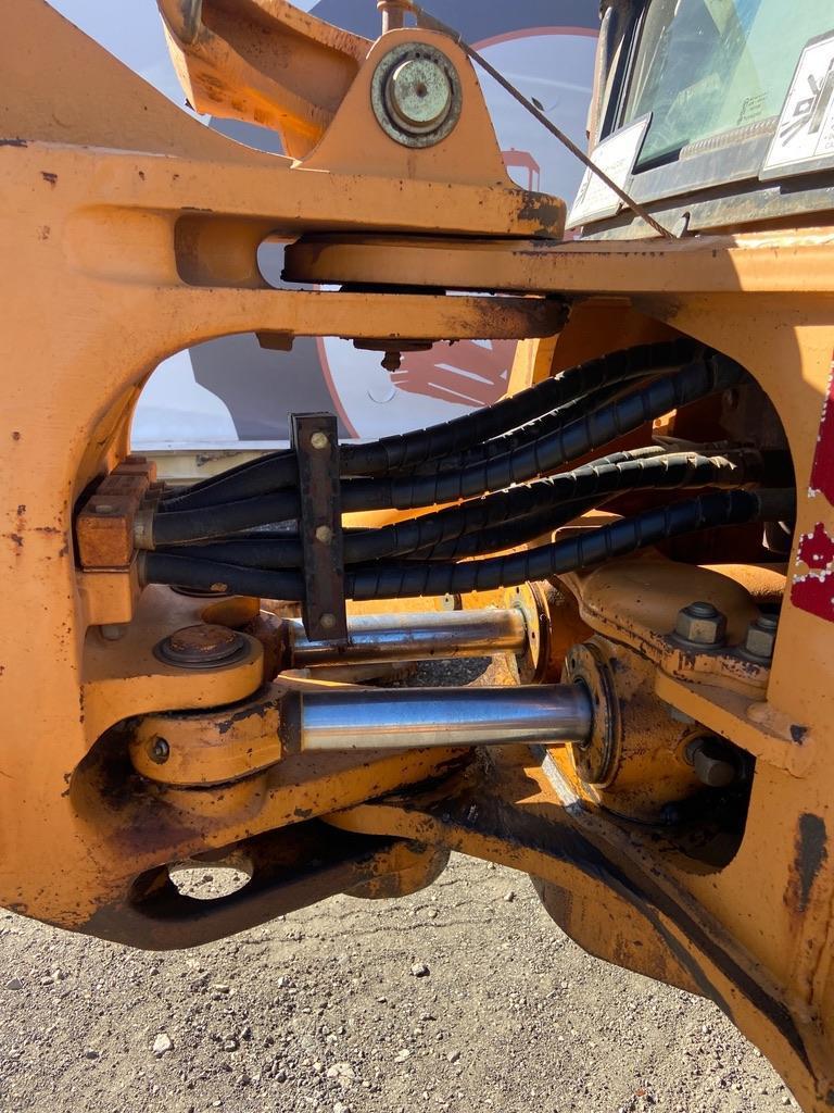 Case 580 Super M 4WD Loader Backhoe Extend A Hoe