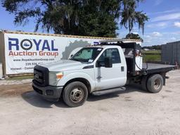 2011 Ford F-350 Flatbed Hauling Truck