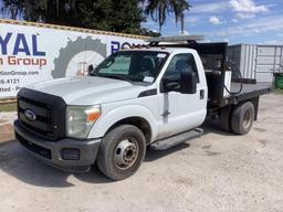 2011 Ford F-350 Flatbed Hauling Truck