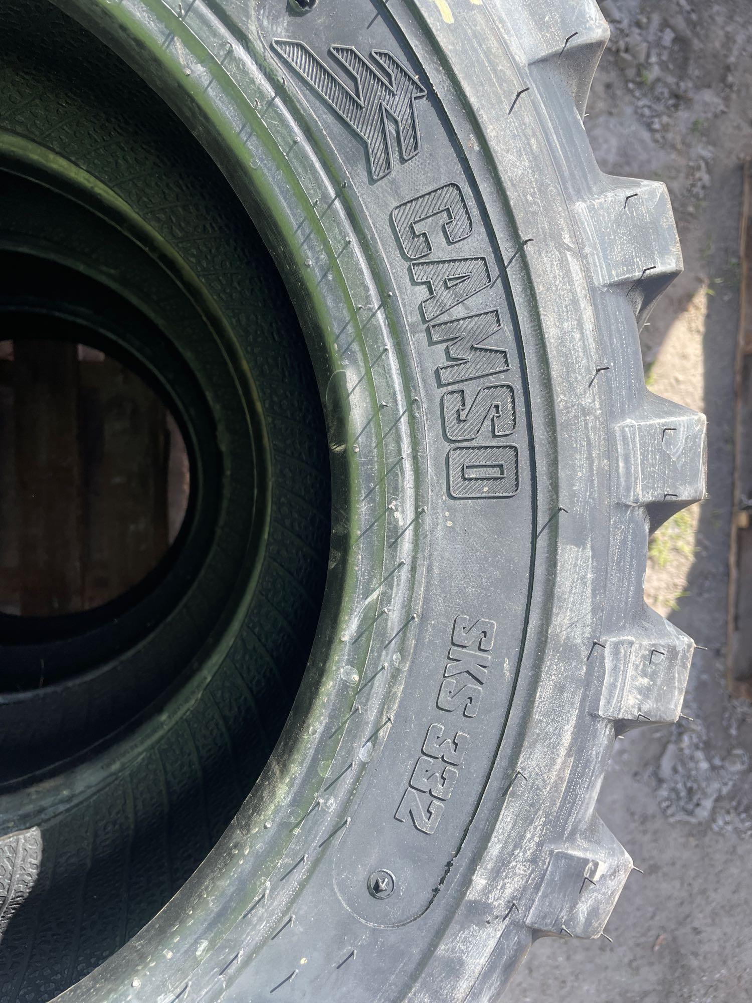 Four Unused 10-16.5 Skid Steer Tires