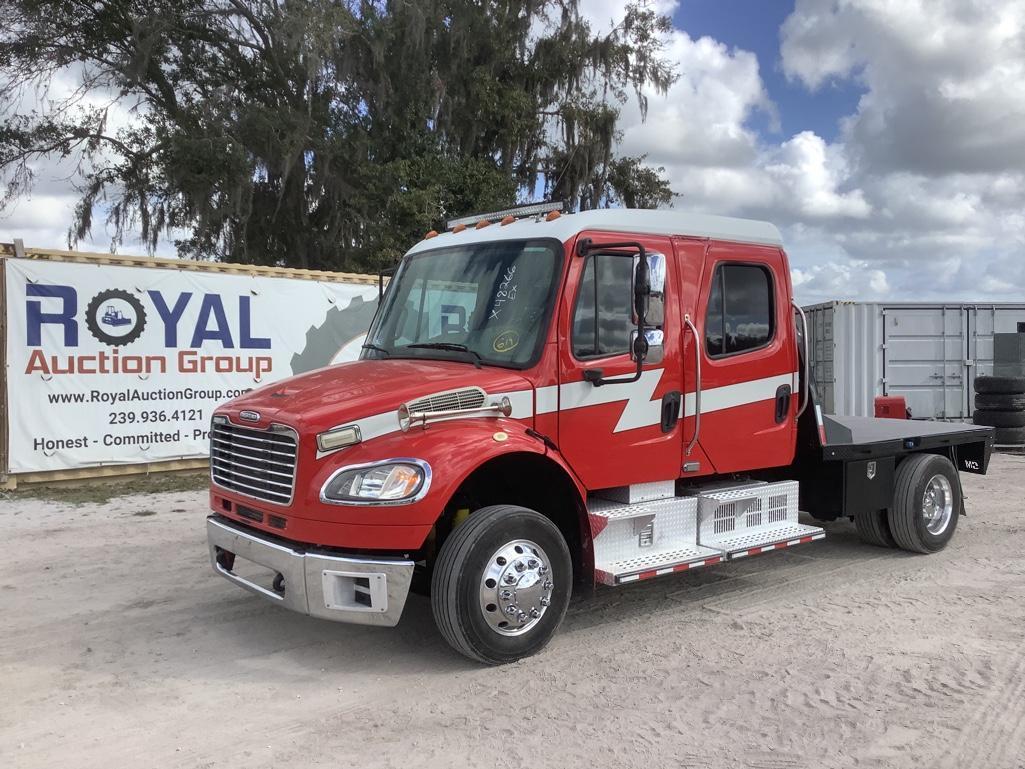 2007 Freightliner M2 106 Flatbed Hauling Truck