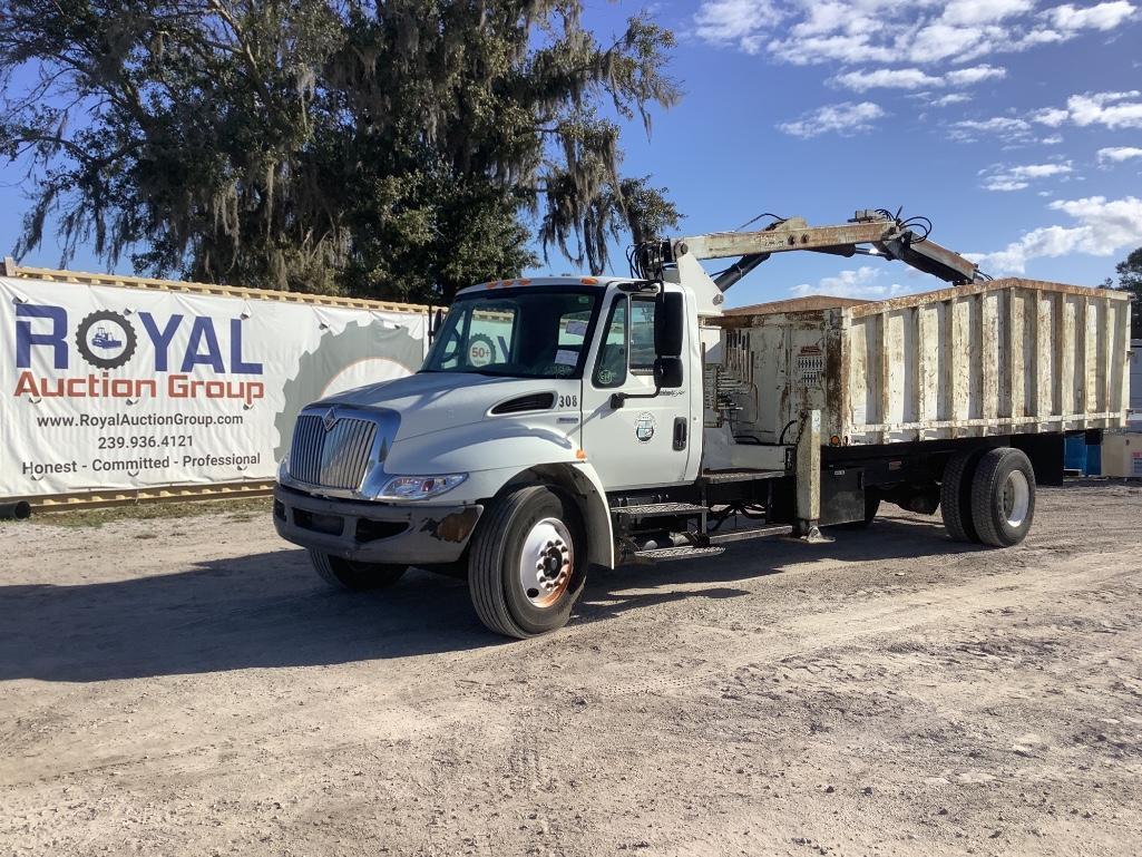 2008 International 4300 Grapple Truck