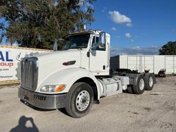 2011 Peterbilt 384 T/A Day Cab Truck Tractor