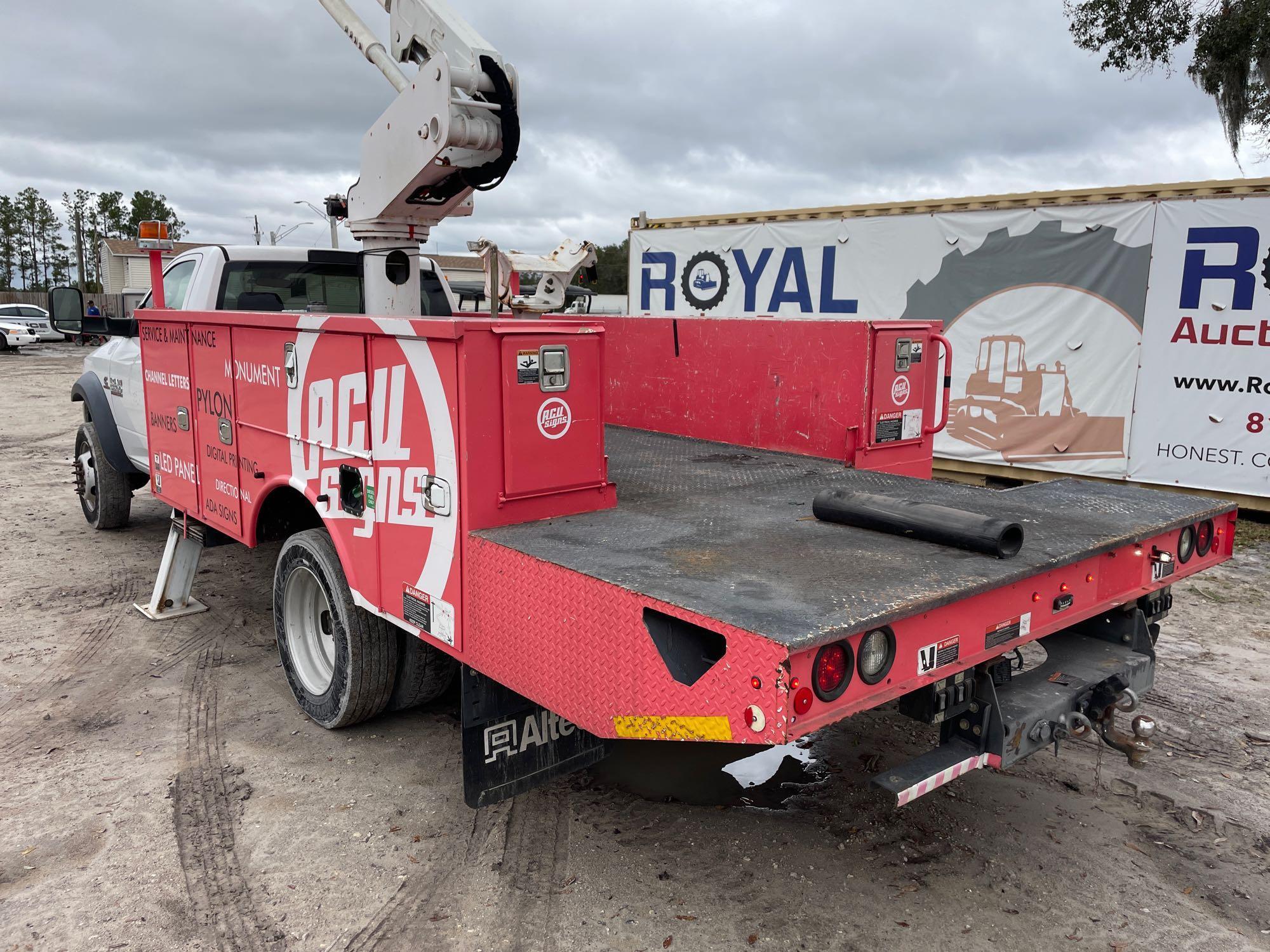 2016 Ram 5500 45ft Bucket Truck