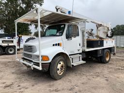 2004 Sterling Acterra Bucket Service Crane Truck