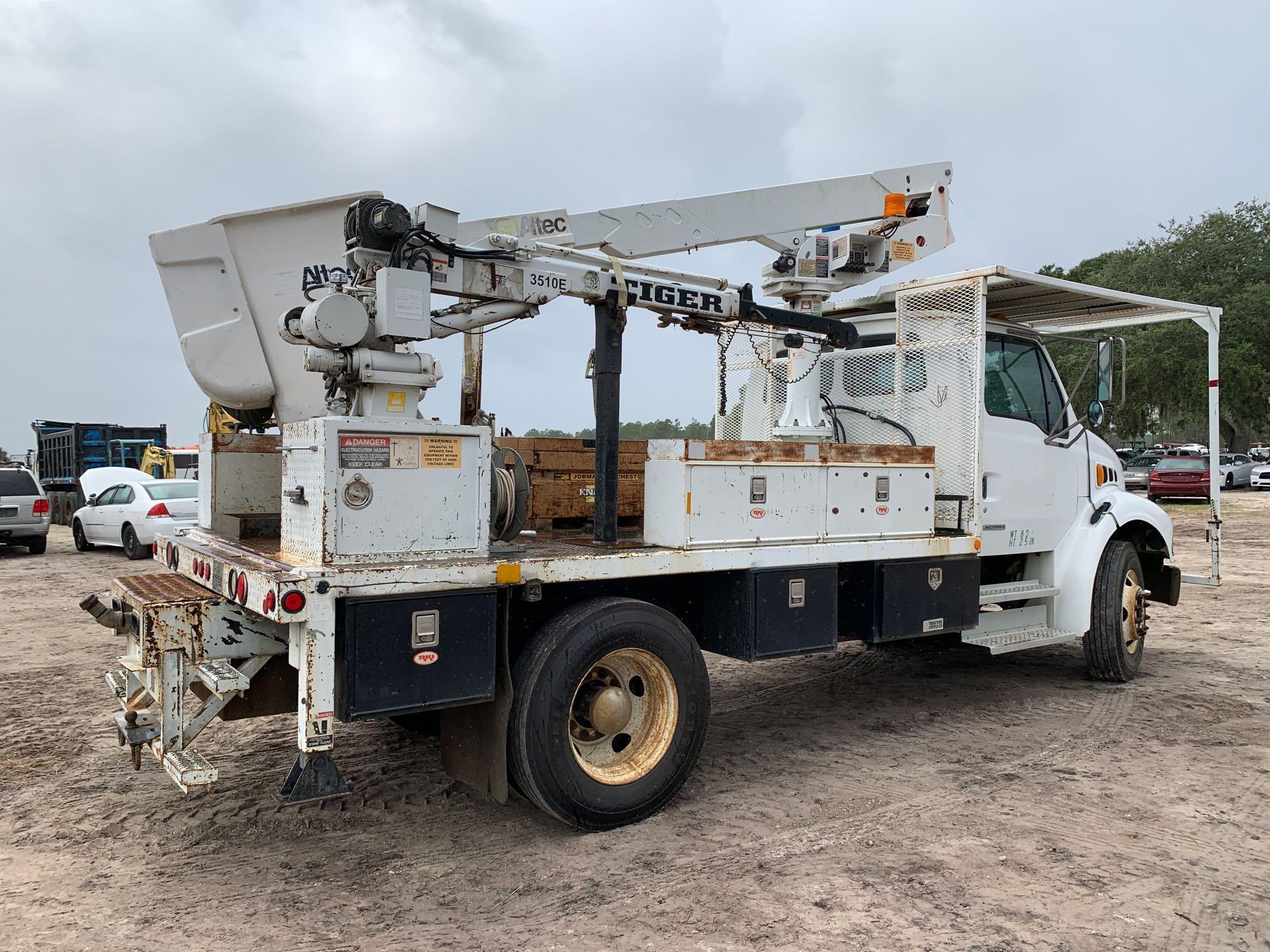 2004 Sterling Acterra Bucket Service Crane Truck