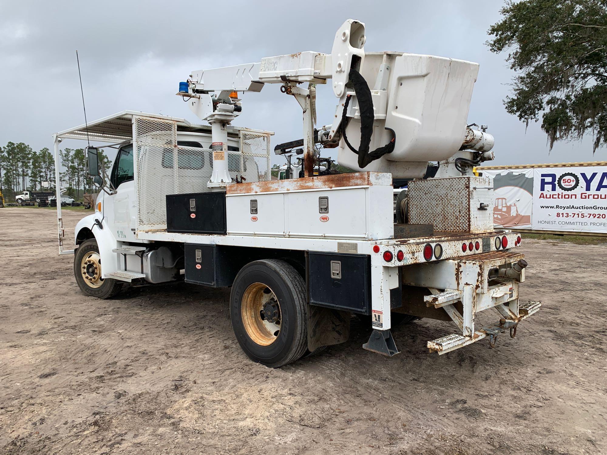 2004 Sterling Acterra Bucket Service Crane Truck