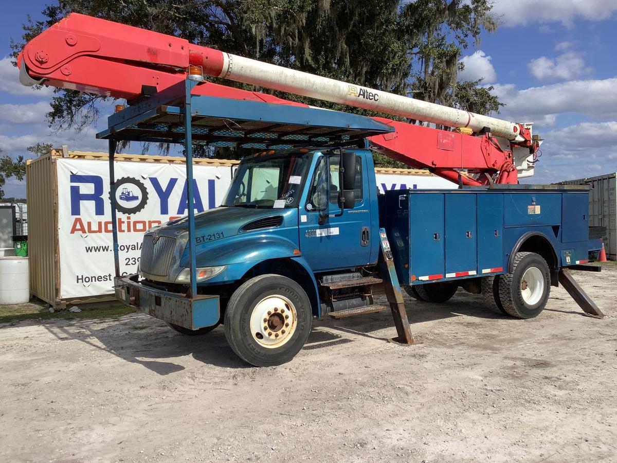 2007 International 4300 56ft Bucket Truck