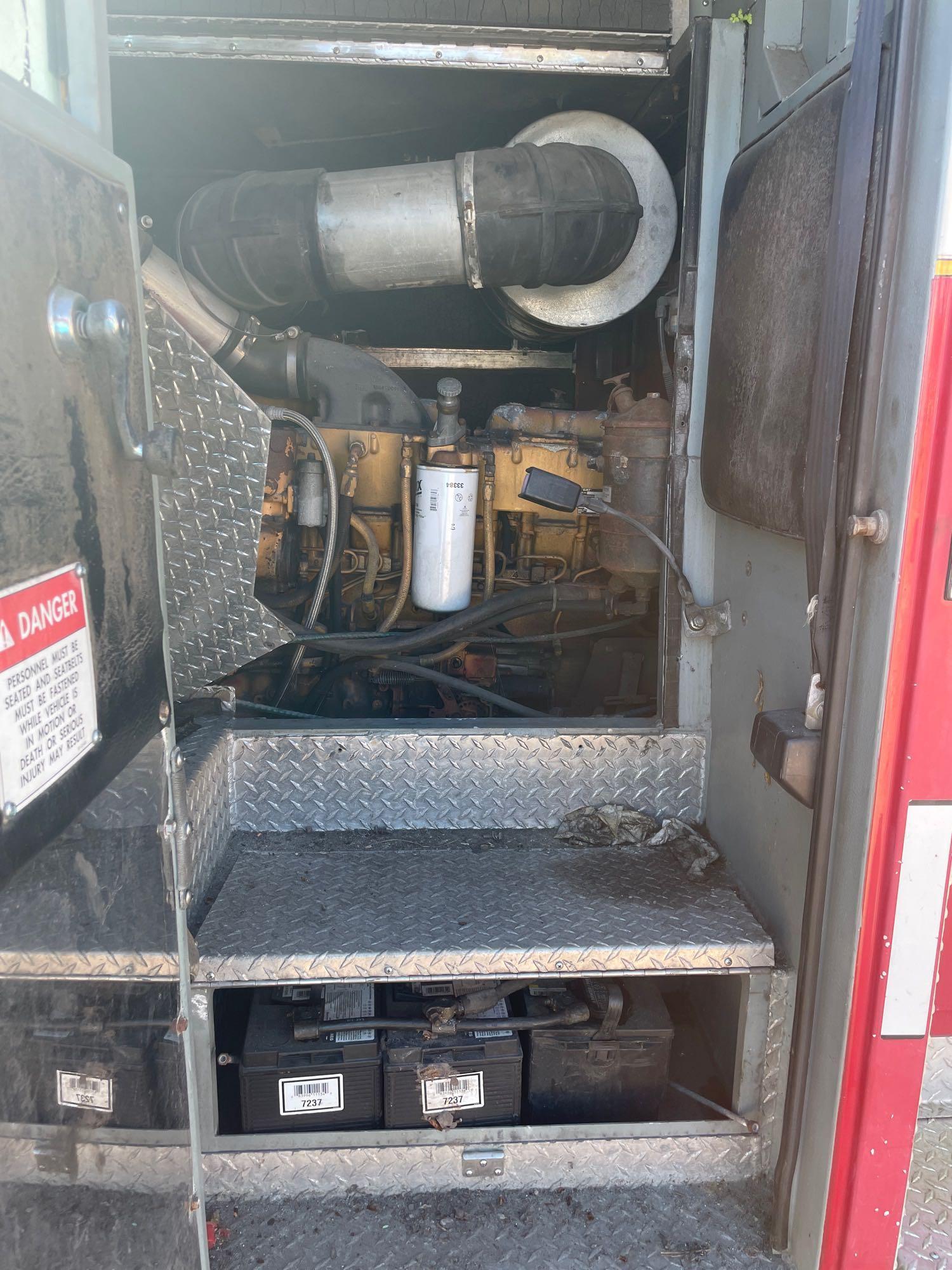 1989 Pierce 4 Door Ladder Pumper T/A Fire Truck