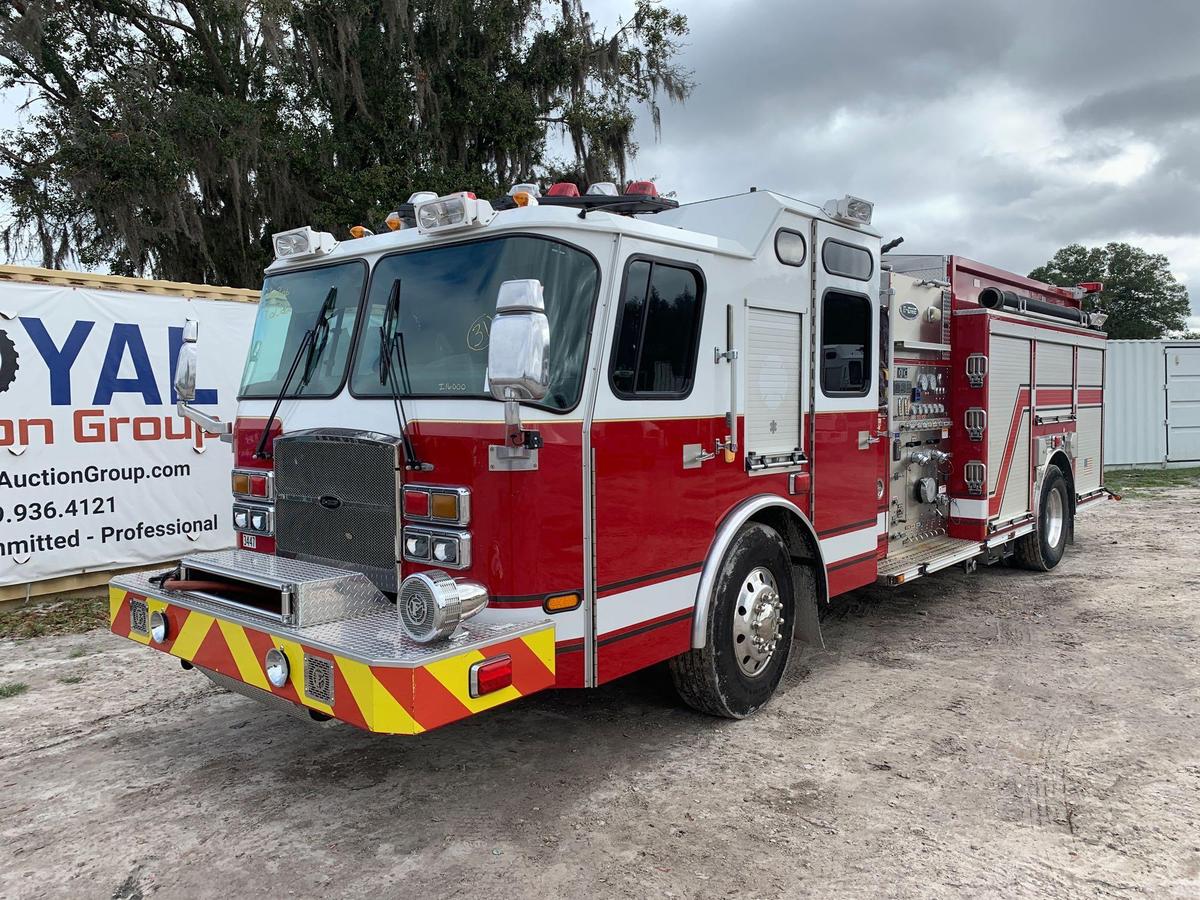 2009 E-One 1,000 Gallon Pumper Fire Truck