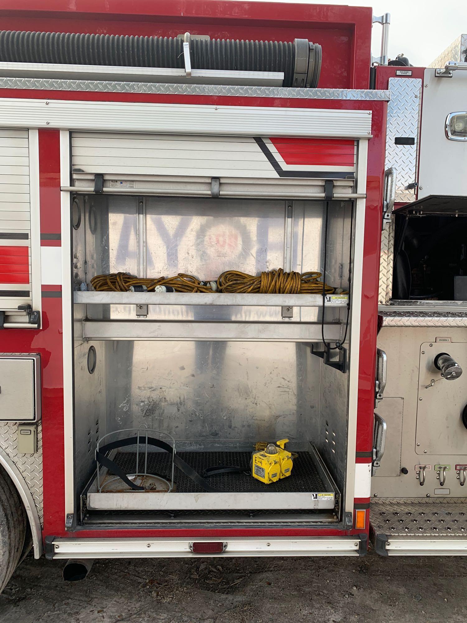 2009 E-One 1,000 Gallon Pumper Fire Truck