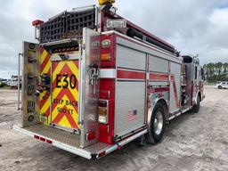 2010 E-One 1,000 Gallon Pumper Fire Truck