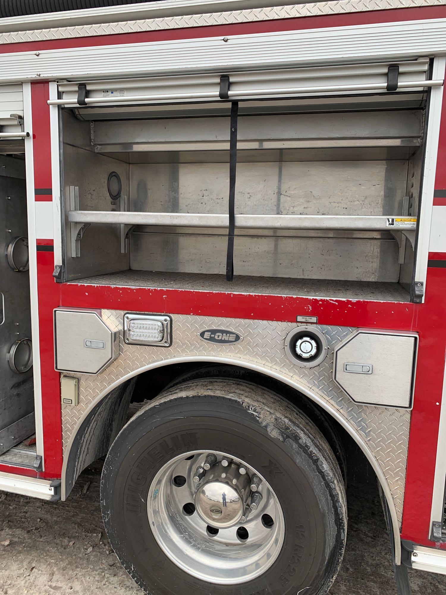 2007 E-One 1,000 Gallon Pumper Fire Truck