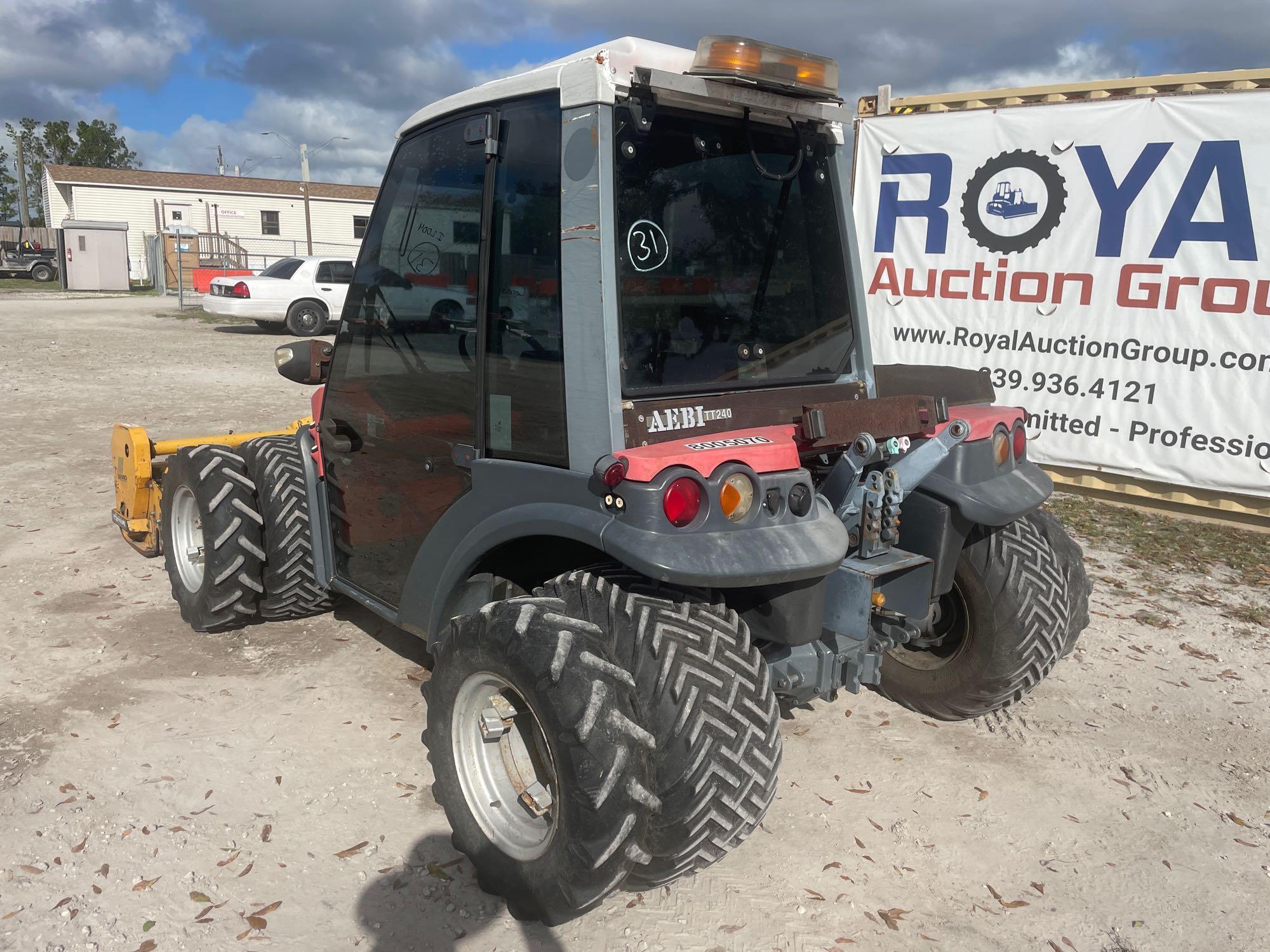 2012 AEBI TT240 Terratrac 4x4x4 LGP Hydraulic Tractor