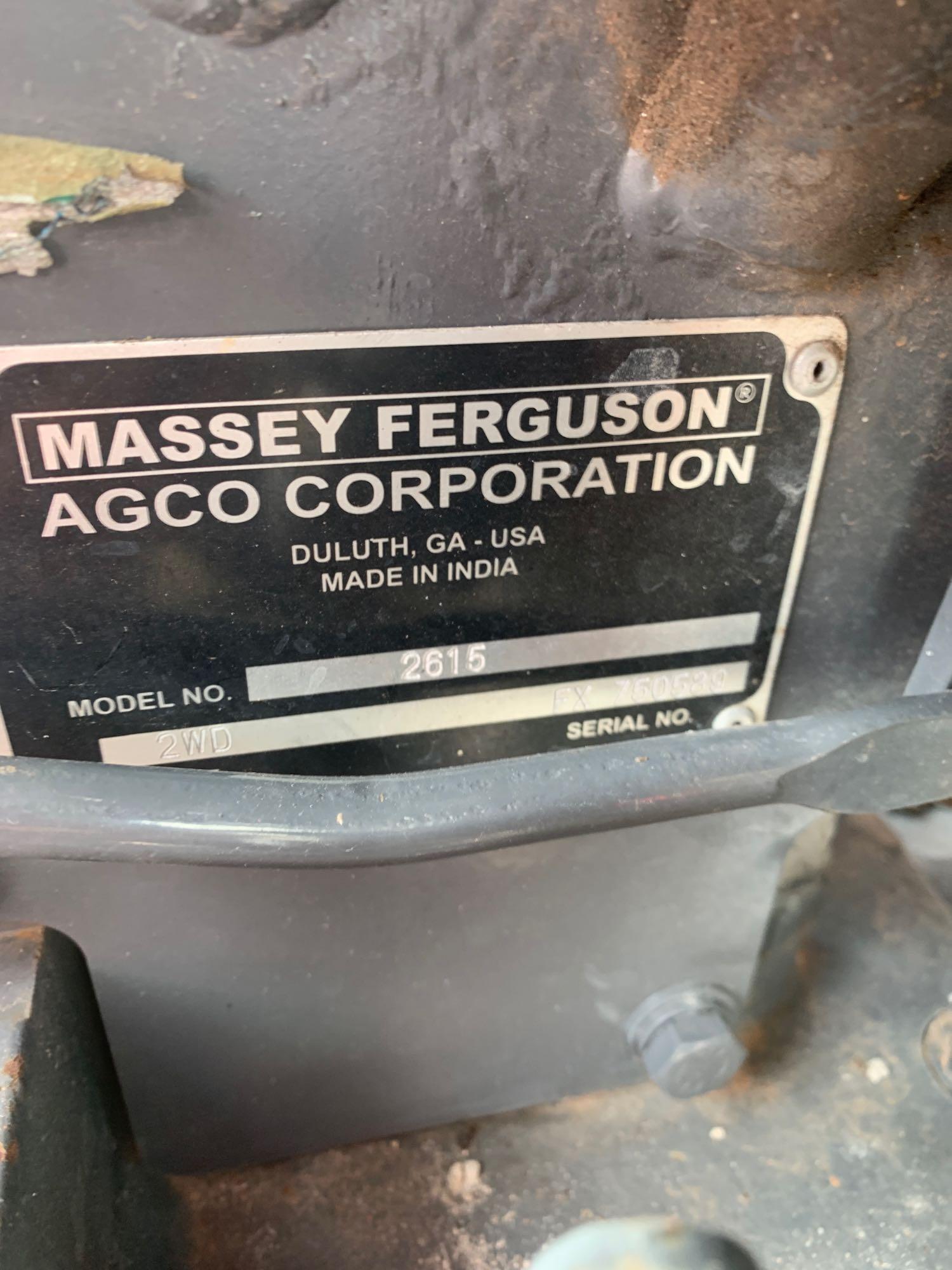 Massey Ferguson 2615 Front Loader Tractor