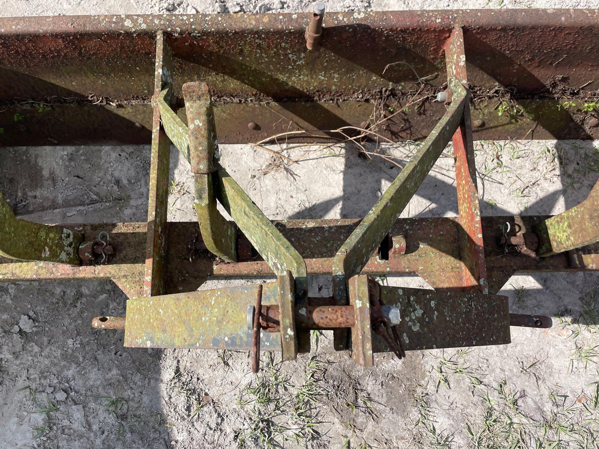 6FT 3 Point Box Blade with Scarifier Teeth